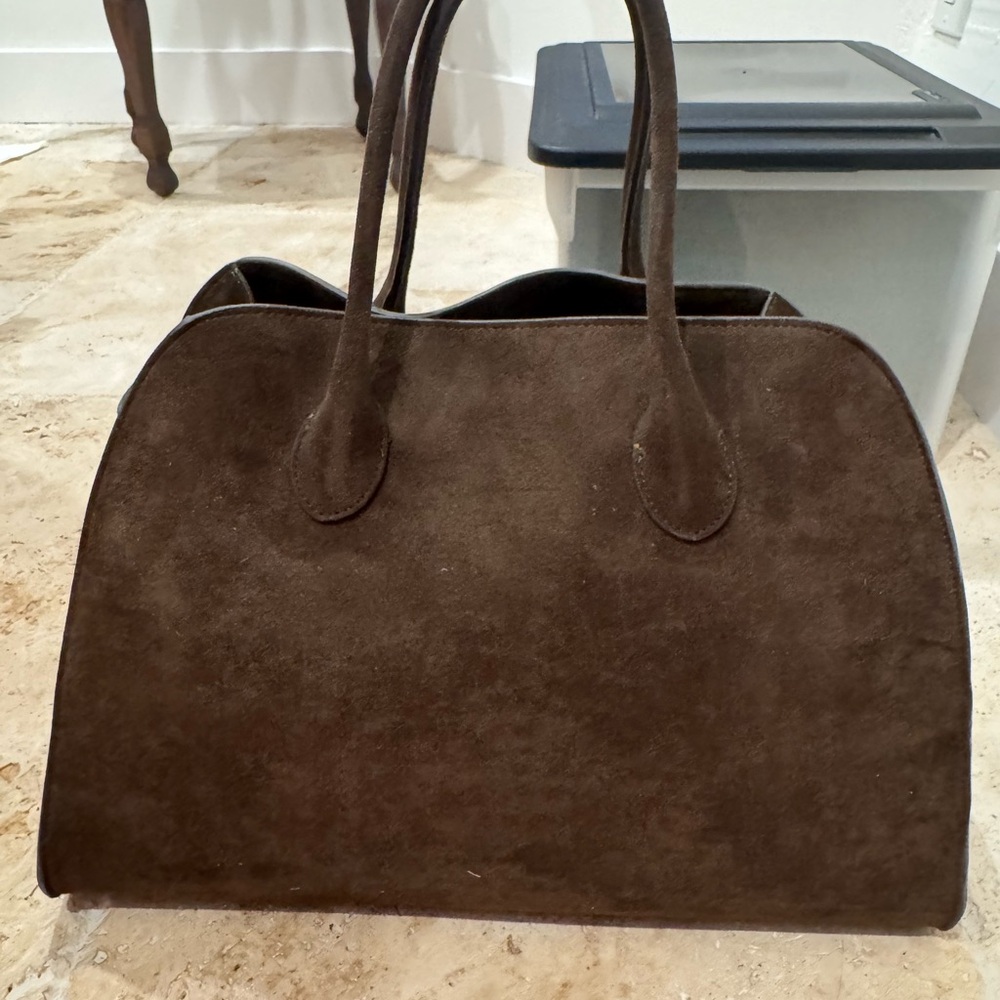 OAK + FORT Suede Tote Bag - Picture 7 of 9